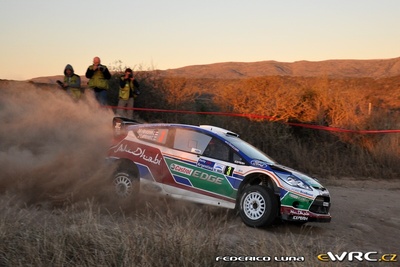 Mikko Hirvonen - Jarmo Lehtinen
31º Rally Argentina 2011. Ford Fiesta RS WRC (PX60 AVL). Clasificado 2º.
Ford Abu Dhabi WRT

Del 26 al 29 de Mayo, Villa Carlos Paz.
Superficie: tierra.

El Rallye constaba de 3 etapas con un total de 1457.08 km de los que 378.15 km divididos en 19 tramos eran cronometrados.

Tomaron la salida 33 equipos, finalizaron 27.

© Federico Lina

Palabras clave: Ford;Fiesta;WRC;Argentina;2011
