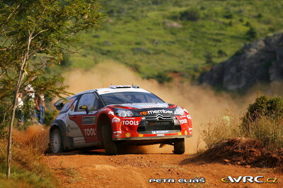 Petter Solberg - Chris Patterson
57º Acropolis Rally 2011. Citroën DS3 WRC (BH-528-BM). Clasificado 4º.
Petter Solberg WRT

Del 16 al 19 de Junio, Loutraki.
Superficie: tierra.

El Rallye constaba de 3 etapas con un total de 1217.82 km de los que 348.80 km divididos en 18 tramos eran cronometrados.

Tomaron la salida 42 equipos, finalizaron 35.

© Petr Eliáš

Palabras clave: Citroen;DS3;WRC;Acropolis;2011