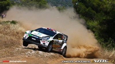 Mads Østberg - Jonas Andersson
57º Acropolis Rally 2011. Ford Fiesta RS WRC (PX60 AVF). Clasificado 12º.
Stobart M-Sport Ford RT

Del 16 al 19 de Junio, Loutraki.
Superficie: tierra.

El Rallye constaba de 3 etapas con un total de 1217.82 km de los que 348.80 km divididos en 18 tramos eran cronometrados.

Tomaron la salida 42 equipos, finalizaron 35.

© Nikos Katikis

Palabras clave: Ford;Fiesta;WRC;Acropolis;2011