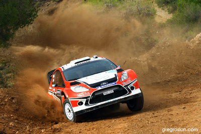 Federico Villagra - Jose Díaz
57º Acropolis Rally 2011. Ford Fiesta RS WRC (PX60 AVO). Abandonó por motor en SS17 New Pissia 2 de 11,37 km.
Munchi's Ford WRT

Del 16 al 19 de Junio, Loutraki.
Superficie: tierra.

El Rallye constaba de 3 etapas con un total de 1217.82 km de los que 348.80 km divididos en 18 tramos eran cronometrados.

Tomaron la salida 42 equipos, finalizaron 35.

© Greg Roslon

Palabras clave: Ford;Fiesta;WRC;Acropolis;2011
