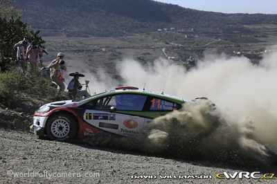 Benito Guerra jnr. - Borja Rozada
11º Rally Guanajuato Mexico 2014. Ford Fiesta RS WRC (PX60 AVO). Clasificado 6º.
M-Sport World Rally Team

Del 6 al 9 de Marzo, León.
Superficie: tierra.

El Rallye constaba de 3 etapas con un total de 1038.19 km de los que 399.93 km divididos en 22 tramos eran cronometrados.

Tomaron la salida 39 equipos, finalizaron 30.

© David Williamson

Palabras clave: Ford;Fiesta;WRC;Mexico;2014