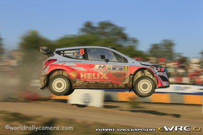 Chris Atkinson - Stéphane Prévot
11º Rally Guanajuato Mexico 2014. Hyundai i20 WRC (ALZ WR 42). Clasificado 7º.
Hyundai Motorsport

Del 6 al 9 de Marzo, León.
Superficie: tierra.

El Rallye constaba de 3 etapas con un total de 1038.19 km de los que 399.93 km divididos en 22 tramos eran cronometrados.

Tomaron la salida 39 equipos, finalizaron 30.

© David Williamson

Palabras clave: Hyundai;WRC;Mexico;2014