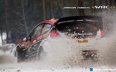 Craig Breen - Scott Martin
62º Rally Sweden 2014. Ford Fiesta RS WRC (PX13 ACU). Clasificado 9º.
Craig Breen Rallying

Del 5 al 8 de Febrero, Karlstad.
Superficie: nieve - hielo.

El Rallye constaba de 3 etapas con un total de 1572.01 km de los que 323.54 km divididos en 24 tramos eran cronometrados (uno de ellos fue cancelado SS21 Hara 2 de 11,32 km).

Tomaron la salida 39 equipos, finalizaron 30.

© Jakub Nazim

Palabras clave: Ford;Fiesta;WRC;Suecia;2014