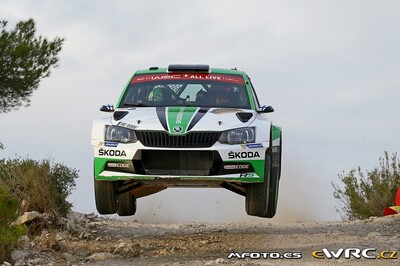 Kalle Rovanperä - Jonne Halttunen
54º RallyRACC Catalunya-COSTA DAURADA Rally de España 2018. Skoda Fabia R5 (11R 0389). Clasificado 12º.

Del 25 al 28 de Octubre, Salou, Tarragona, Catalunya, España.
Superficie: asfalto - tierra

El Rally constaba de 3 etapas con un total de 1495.73 km de los que 331.58 km divididos en 18 tramos eran cronometrados (uno de ellos fue cancelado SS6 Savallà 1 de 14,12 km)

Tomaron la salida 70 equipos, finalizaron 53.

© Mfoto.es

Palabras clave: Skoda;Fabia;Catalunya;Spain;2018