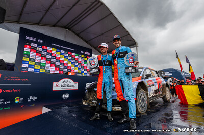 Thierry Neuville - Martijn Wydaeghe
59º Vodafone Rally de Portugal 2026. Hyundai i20 N Rally1 (OF WR 910). Clasificado 1º.
Hyundai Shell Mobis WRT

Del 7 al 10 de Mayo, Matosinhos.
Superficie: tierra.

El Rallye constaba de 4 etapas con un total de 1874.58 km de los que 344.91 km divididos en 23 tramos eran cronometrados.

Tomaron la salida 67 equipos, finalizaron 47.

© Vladislav Maschl

Palabras clave: Hyundai;Rally1;Portugal;2026