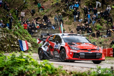 Takamoto Katsuta - Aaron Johnston
Croatia Rally 2026. Toyota GR Yaris Rally1 (A-7651). Clasificado 1º.
Toyota Gazoo Racing WRT

Del 9 al 12 de Abril, Cavle
Superficie: asfalto

El Rallye constaba de 3 etapas con un total de 1134 km de los que 300.28 km divididos en 20 tramos eran cronometrados.

Tomaron la salida 51 equipos, finalizaron 44.

© Honza Fronek

Palabras clave: Croacia;Toyota;Yaris;Rally1;2026