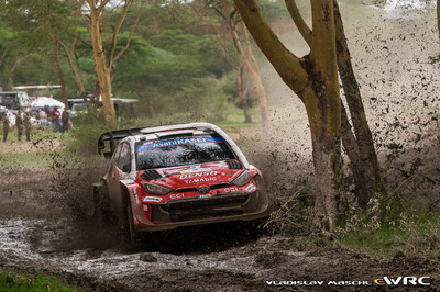 Takamoto Katsuta - Aaron Johnston
74º Safari Rally Kenya 2026. Toyota GR Yaris Rally1 (A-7653). Clasificado 1º.
Toyota Gazoo Racing WRT

Del 12 al 15 de Marzo, Naivasha.
Superficie: tierra.

El Rally constaba de 4 etapas con un total de 1205.46 km de los que 338.34 km divididos en 20 tramos eran cronometrados.

Tomaron la salida 41 equipos, finalizaron 29.

© Vladislav Maschl

Palabras clave: Toyota;Yaris;Rally1;Kenya;2026