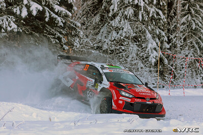 Elfyn Evans - Scott Martin
73º Rally Sweden 2026. Toyota GR Yaris Rally1 (A-7663). Clasificado 1º.
Toyota Gazoo Racing WRT

Del 12 al 15 de Febrero, Umeå.
Superficie: nieve - hielo.

El Rallye constaba de 3 etapas con un total de 1069.44 km de los que 300.66 km divididos en 18 tramos eran cronometrados.

Tomaron la salida 57 equipos.

© Martin Grana

Palabras clave: Toyotra;Yaris;Suecia;2026;Rally1