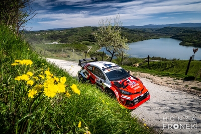 Sami Pajari - Marko Salminen
Croatia Rally 2026. Toyota GR Yaris Rally1 (A-7657). Clasificado 2º.
Toyota Gazoo Racing WRT

Del 9 al 12 de Abril, Cavle
Superficie: asfalto

El Rallye constaba de 3 etapas con un total de 1134 km de los que 300.28 km divididos en 20 tramos eran cronometrados.

Tomaron la salida 51 equipos, finalizaron 44.

© Honza Fronek

Palabras clave: Croacia;Toyota;Yaris;Rally1;2026