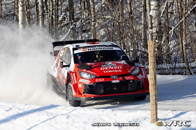 Takamoto Katsuta - Aaron Johnston
73º Rally Sweden 2026. Toyota GR Yaris Rally1 (A-7664). Clasificado 2º.
Toyota Gazoo Racing WRT

Del 12 al 15 de Febrero, Umeå.
Superficie: nieve - hielo.

El Rallye constaba de 3 etapas con un total de 1069.44 km de los que 300.66 km divididos en 18 tramos eran cronometrados.

Tomaron la salida 57 equipos.

© Jouni Laakso

Palabras clave: Toyota;Yaris;Suecia;2026;Rally1