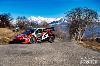 Elfyn Evans - Scott Martin
94º Rallye Automobile de Monte-Carlo 2026. Toyota GR Yaris Rally1 (A-7538). Clasificado 2º.
Toyota Gazoo Racing WRT

Del 22 al 25 de Enero, Gap - Monaco.
Superficie: asfalto - nieve.

El Rally constaba de 4 etapas con un total de 1553.22 km de los que 339.15 km divididos en 17 tramos eran cronometrados.

Tomaron la salida 65 equipos, finaluizaron 48.

© Honza Fronek

Palabras clave: Toyota;Yaris;Rally1;Montecarlo;2026