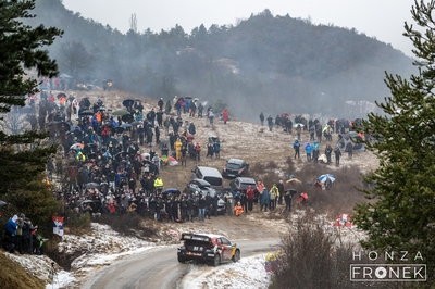 Sébastien Ogier - Vincent Landais
94º Rallye Automobile de Monte-Carlo 2026. Toyota GR Yaris Rally1 (A-7553). Clasificado 3º.
Toyota Gazoo Racing WRT

Del 22 al 25 de Enero, Gap - Monaco.
Superficie: asfalto - nieve.

El Rally constaba de 4 etapas con un total de 1553.22 km de los que 339.15 km divididos en 17 tramos eran cronometrados.

Tomaron la salida 65 equipos, finaluizaron 48.

© Honza Fronek

Palabras clave: Toyota;Yaris;Rally1;Montecarlo;2026