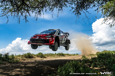 Sami Pajari - Marko Salminen
74º Safari Rally Kenya 2026. Toyota GR Yaris Rally1 (A-7657). Clasificado 3º.
Toyota Gazoo Racing WRT

Del 12 al 15 de Marzo, Naivasha.
Superficie: tierra.

El Rally constaba de 4 etapas con un total de 1205.46 km de los que 338.34 km divididos en 20 tramos eran cronometrados.

Tomaron la salida 41 equipos, finalizaron 29.

© Vladislav Maschl

Palabras clave: Toyota;Yaris;Rally1;Kenya;2026