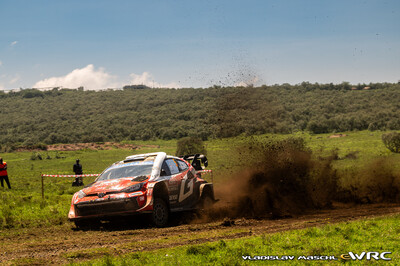 Sami Pajari - Marko Salminen
74º Safari Rally Kenya 2026. Toyota GR Yaris Rally1 (A-7657). Clasificado 3º.
Toyota Gazoo Racing WRT

Del 12 al 15 de Marzo, Naivasha.
Superficie: tierra.

El Rally constaba de 4 etapas con un total de 1205.46 km de los que 338.34 km divididos en 20 tramos eran cronometrados.

Tomaron la salida 41 equipos, finalizaron 29.

© Vladislav Maschl

Palabras clave: Toyota;Yaris;Rally1;Kenya;2026