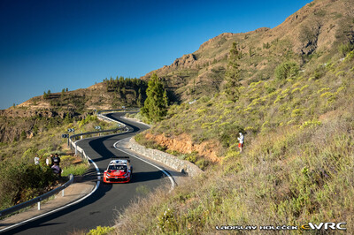 Sami Pajari - Marko Salminen
50º Rally Islas Canarias - Rally of Spain 2026. Toyota GR Yaris Rally1 (A-7647). Clasificado 3º.
Toyota Gazoo Racing WRT

Del 23 al 26 de Abril, Cavle
Superficie: asfalto

El Rallye constaba de 3 etapas con un total de 1309.16 km de los que 301.30 km divididos en 18 tramos eran cronometrados (uno de ellos fue cancelado SS3 Tejeda - San Mateo 1 de 18,62 km.
La cancelación se debió a que vehículos de espectadores estaban estacionados ilegalmente dentro de un área protegida cerca del escenario).
Se encontraron más de 100 vehículos en la zona.

Tomaron la salida 58 equipos, finalizaron 51.

© Ladislav Holecek

Palabras clave: Toyota;Yaris;Rally1;Canarias;España;Spain;2026