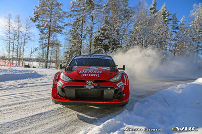 Sami Pajari - Marko Salminen
73º Rally Sweden 2026. Toyota GR Yaris Rally1 (A-7657). Clasificado 3º.
Toyota Gazoo Racing WRT2

Del 12 al 15 de Febrero, Umeå.
Superficie: nieve - hielo.

El Rallye constaba de 3 etapas con un total de 1069.44 km de los que 300.66 km divididos en 18 tramos eran cronometrados.

Tomaron la salida 57 equipos.

© Martin Grana

Palabras clave: Toyotra;Yaris;Suecia;2026;Rally1