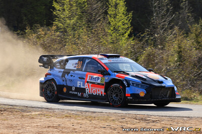 Hayden Paddon - John Kennard
Croatia Rally 2026. Hyundai i20 N Rally1 (ALZ WR 926). Clasificado 3º.
Hyundai Shell Mobis WRT

Del 9 al 12 de Abril, Cavle
Superficie: asfalto

El Rallye constaba de 3 etapas con un total de 1134 km de los que 300.28 km divididos en 20 tramos eran cronometrados.

Tomaron la salida 51 equipos, finalizaron 44.

© Petr Šedivec

Palabras clave: Croacia;Hyundai;Rally1;2026