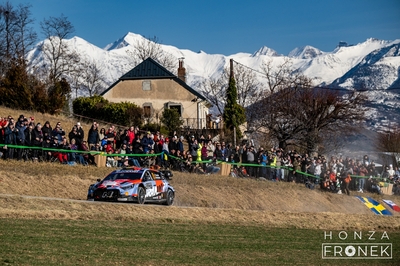 Thierry Neuville - Martijn Wydaeghe
94º Rallye Automobile de Monte-Carlo 2026. Hyundai i20 N Rally1 (ALZ WR 910). Clasificado 5º.
Hyundai Shell Mobis WRT

Del 22 al 25 de Enero, Gap - Monaco.
Superficie: asfalto - nieve.

El Rally constaba de 4 etapas con un total de 1553.22 km de los que 339.15 km divididos en 17 tramos eran cronometrados.

Tomaron la salida 65 equipos, finaluizaron 48.

© Honza Fronek

Palabras clave: Hyndai;Rally1;Montecarlo;2026