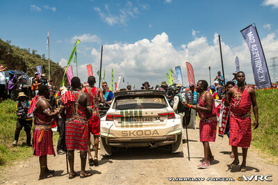 Robert Virves - Jakko Viilo
74º Safari Rally Kenya 2026. Skoda Fabia RS Rally2 (AW TS 641). Clasificado 5º.
Toksport WRT

Del 12 al 15 de Marzo, Naivasha.
Superficie: tierra.

El Rally constaba de 4 etapas con un total de 1205.46 km de los que 338.34 km divididos en 20 tramos eran cronometrados.

Tomaron la salida 41 equipos, finalizaron 29.

© Vladislav Maschl

Palabras clave: Skoda;Fabia;Rally2;Kenya;2026