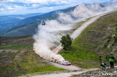 Sébastien Ogier - Vincent Landais
59º Vodafone Rally de Portugal 2026. Toyota GR Yaris Rally1 (A-7690). Clasificado 6º.
Toyota Gazoo Racing WRT

Del 7 al 10 de Mayo, Matosinhos.
Superficie: tierra.

El Rallye constaba de 4 etapas con un total de 1874.58 km de los que 344.91 km divididos en 23 tramos eran cronometrados.

Tomaron la salida 67 equipos, finalizaron 47.

© Vladislav Maschl

Palabras clave: Toyota;Yaris;Rally1;Portugal;2026