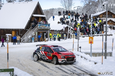 Léo Rossel - Guillaume Mercoiret
94º Rallye Automobile de Monte-Carlo 2026. Citroën C3 Rally2 (HB-105-NY). Clasificado 6º.
2C Junior Team

Del 22 al 25 de Enero, Gap - Monaco.
Superficie: asfalto - nieve.

El Rally constaba de 4 etapas con un total de 1553.22 km de los que 339.15 km divididos en 17 tramos eran cronometrados.

Tomaron la salida 65 equipos, finaluizaron 48.

© Petr Sagner

Palabras clave: Citroen;Rally2;Montecarlo;2026