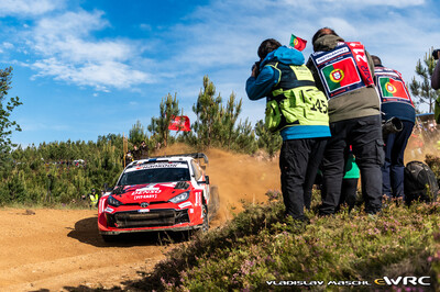 Sami Pajari - Marko Salminen
59º Vodafone Rally de Portugal 2026. Toyota GR Yaris Rally1 (A-7659). Clasificado 7º.
Toyota Gazoo Racing WRT

Del 7 al 10 de Mayo, Matosinhos.
Superficie: tierra.

El Rallye constaba de 4 etapas con un total de 1874.58 km de los que 344.91 km divididos en 23 tramos eran cronometrados.

Tomaron la salida 67 equipos, finalizaron 47.

© Vladislav Maschl

Palabras clave: Toyota;Yaris;Rally1;Portugal;2026