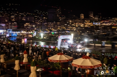 Takamoto Katsuta - Aaron Johnston
94º Rallye Automobile de Monte-Carlo 2026. Toyota GR Yaris Rally1 (Chasis #17 / Placa ¿?). Clasificado 7º.
Toyota Gazoo Racing WRT

Del 22 al 25 de Enero, Gap - Monaco.
Superficie: asfalto - nieve.

El Rally constaba de 4 etapas con un total de 1553.22 km de los que 339.15 km divididos en 17 tramos eran cronometrados.

Tomaron la salida 65 equipos, finaluizaron 48.

© Honza Fronek

Palabras clave: Toyota;Yaris;Rally1;Montecarlo;2026