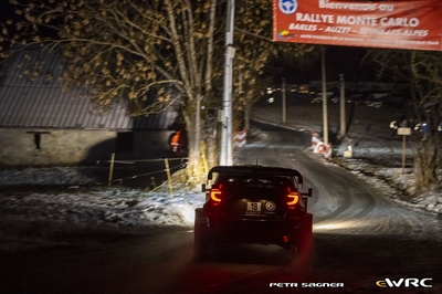 Takamoto Katsuta - Aaron Johnston
94º Rallye Automobile de Monte-Carlo 2026. Toyota GR Yaris Rally1 (Chasis #17 / Placa ¿?). Clasificado 7º.
Toyota Gazoo Racing WRT

Del 22 al 25 de Enero, Gap - Monaco.
Superficie: asfalto - nieve.

El Rally constaba de 4 etapas con un total de 1553.22 km de los que 339.15 km divididos en 17 tramos eran cronometrados.

Tomaron la salida 65 equipos, finaluizaron 48.

© Petr Sagner

Palabras clave: Toyota;Yaris;Rally1;Montecarlo;2026