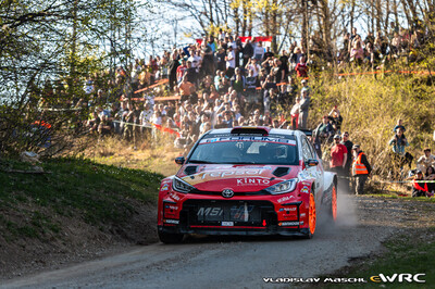 Alejandro Cachón - Borja Rozada
Croatia Rally 2026. Toyota GR Yaris Rally2 (2086 NKH). Clasificado 7º.
Toyota España

Del 9 al 12 de Abril, Cavle
Superficie: asfalto

El Rallye constaba de 3 etapas con un total de 1134 km de los que 300.28 km divididos en 20 tramos eran cronometrados.

Tomaron la salida 51 equipos, finalizaron 44.

© Vladislav Maschl

Palabras clave: Croacia;Toyota;Yaris;Rally2;2026