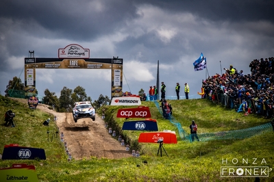Dani Sordo - Cándido Carrera
59º Vodafone Rally de Portugal 2026. Hyundai i20 N Rally1 (ALZ WR 926). Clasificado 8º.
Hyundai Shell Mobis WRT

Del 7 al 10 de Mayo, Matosinhos.
Superficie: tierra.

El Rallye constaba de 4 etapas con un total de 1874.58 km de los que 344.91 km divididos en 23 tramos eran cronometrados.

Tomaron la salida 67 equipos, finalizaron 47.

© Honza Fronek

Palabras clave: Hyundai;Rally1;Portugal;2026