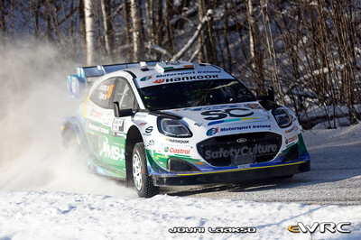 Jon Armstrong - Shane Byrne
73º Rally Sweden 2026. Ford Puma Rally1 (YX22 FCD). Clasificado 8º.
M-Sport Ford WRT

Del 12 al 15 de Febrero, Umeå.
Superficie: nieve - hielo.

El Rallye constaba de 3 etapas con un total de 1069.44 km de los que 300.66 km divididos en 18 tramos eran cronometrados.

Tomaron la salida 57 equipos, finalizaron 48.

© Jouini Laakso

Palabras clave: Ford;Puma;Suecia;2026;Rally1