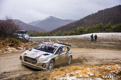 Arthur Pelamourgues - Bastien Pouget
94º Rallye Automobile de Monte-Carlo 2026. Hyundai i20 N Rally2 (2-GTW-223). Clasificado 9º.

Del 22 al 25 de Enero, Gap - Monaco.
Superficie: asfalto - nieve.

El Rally constaba de 4 etapas con un total de 1553.22 km de los que 339.15 km divididos en 17 tramos eran cronometrados.

Tomaron la salida 65 equipos, finaluizaron 48.

© Bastien Roux

Palabras clave: Hyundai;Rally2;Montecarlo;2026