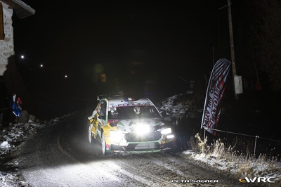 Eric Camilli - Thibault de la Haye
94º Rallye Automobile de Monte-Carlo 2026. Skoda Fabia RS Rally2 (11R 0878). Clasificado 10º.

Del 22 al 25 de Enero, Gap - Monaco.
Superficie: asfalto - nieve.

El Rally constaba de 4 etapas con un total de 1553.22 km de los que 339.15 km divididos en 17 tramos eran cronometrados.

Tomaron la salida 65 equipos, finaluizaron 48.

© Petr Sagner

Palabras clave: Skoda;Fabia;Rally2;Montecarlo;2026
