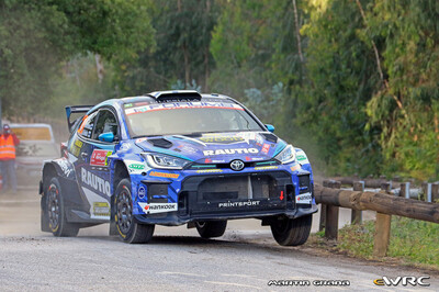 Roope Korhonen - Anssi Viinikka
59º Vodafone Rally de Portugal 2026. Toyota GR Yaris Rally2 (SP 1003). Clasificado 12º y 2º en WRC2.
Rautio Motorsport

Del 7 al 10 de Mayo, Matosinhos.
Superficie: tierra.

El Rallye constaba de 4 etapas con un total de 1874.58 km de los que 344.91 km divididos en 23 tramos eran cronometrados.

Tomaron la salida 67 equipos, finalizaron 47.

© Martín Graña

Palabras clave: Toyota;Yaris;Rally2;Portugal;2026