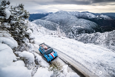 Chris Ingram- Alexander Kihurani
94º Rallye Automobile de Monte-Carlo 2026. Toyota GR Yaris Rally2 (S V7N). Clasificado 12º.

Del 22 al 25 de Enero, Gap - Monaco.
Superficie: asfalto - nieve.

El Rally constaba de 4 etapas con un total de 1553.22 km de los que 339.15 km divididos en 17 tramos eran cronometrados.

Tomaron la salida 65 equipos, finaluizaron 48.

© Honza Fronek

Palabras clave: Toyota;Yaris;Rally2;Montecarlo;2026
