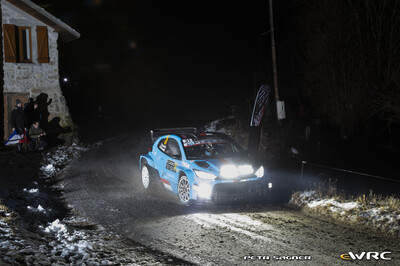 Chris Ingram- Alexander Kihurani
94º Rallye Automobile de Monte-Carlo 2026. Toyota GR Yaris Rally2 (S V7N). Clasificado 12º.

Del 22 al 25 de Enero, Gap - Monaco.
Superficie: asfalto - nieve.

El Rally constaba de 4 etapas con un total de 1553.22 km de los que 339.15 km divididos en 17 tramos eran cronometrados.

Tomaron la salida 65 equipos, finaluizaron 48.

© Petr Sagner

Palabras clave: Toyota;Yaris;Rally2;Montecarlo;2026
