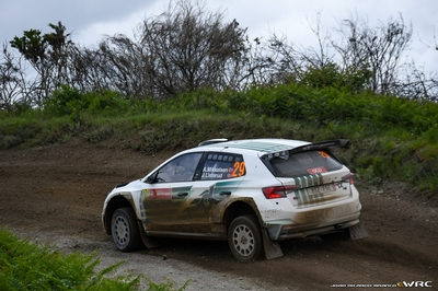 Andreas Mikkelsen - Jørn Listerud
59º Vodafone Rally de Portugal 2026. Skoda Fabia RS Rally2 (8SZ F6E). Clasificado 13º y 3º en WRC2.
Toksport WRT

Del 7 al 10 de Mayo, Matosinhos.
Superficie: tierra.

El Rallye constaba de 4 etapas con un total de 1874.58 km de los que 344.91 km divididos en 23 tramos eran cronometrados.

Tomaron la salida 67 equipos, finalizaron 47.

© João Ricardo Branco

Palabras clave: Skoda;Fabia;Rally2;Portugal;2026