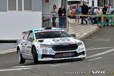 Jan Solans - Rodrigo Sanjuan
50º Rally Islas Canarias - Rally of Spain 2026. Skoda Fabia RS Rally2 (S 4874 BCM). Clasificado 16º.
PH.Ph

Del 23 al 26 de Abril, Cavle
Superficie: asfalto

El Rallye constaba de 3 etapas con un total de 1309.16 km de los que 301.30 km divididos en 18 tramos eran cronometrados (uno de ellos fue cancelado SS3 Tejeda - San Mateo 1 de 18,62 km.
La cancelación se debió a que vehículos de espectadores estaban estacionados ilegalmente dentro de un área protegida cerca del escenario).
Se encontraron más de 100 vehículos en la zona.

Tomaron la salida 58 equipos, finalizaron 51.

© Mfoto.es

Palabras clave: Skoda;Fabia;Rally2;Canarias;España;Spain;2026