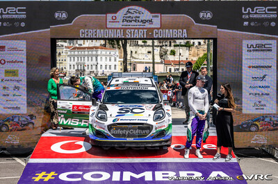 Josh McErlean - Eoin Treacy
59º Vodafone Rally de Portugal 2026. Ford Puma Rally1 (YX22 FCE). Clasificado 18º.
M-Sport Ford WRT

En SS17 Amarante 2 de 26,24 km se salió de pista en el km 19,1, teniendo que ser empujado de nuevo a la carretera por los espectadores.
Mas adelante sufrió un trompo y se le caló el motor.

Estos dos percances le llevaron a perder en éste tramo +3:06.6 con el mejor tiempo conseguido por Sébastien Ogier - Vincent Landais, Toyota GR Yaris Rally1  18:20.1.

Del 7 al 10 de Mayo, Matosinhos.
Superficie: tierra.

El Rallye constaba de 4 etapas con un total de 1874.58 km de los que 344.91 km divididos en 23 tramos eran cronometrados.

Tomaron la salida 67 equipos, finalizaron 47.

© Vladislav Maschl

Palabras clave: Ford;Puma;Rally1;Portugal;2026