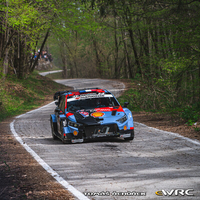 Adrien Fourmaux - Alexandre Coria
Croatia Rally 2026. Hyundai i20 N Rally1 (ALZ WR 917). Clasificado 30º
Hyundai Shell Mobis WRT

Del 9 al 12 de Abril, Cavle
Superficie: asfalto

El Rallye constaba de 3 etapas con un total de 1134 km de los que 300.28 km divididos en 20 tramos eran cronometrados.

Tomaron la salida 51 equipos, finalizaron 44.

© Tomáš Rehurek

Palabras clave: Croacia;Hyundai;Rally1;2026