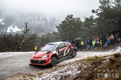 Sami Pajari - Marko Salminen
94º Rallye Automobile de Monte-Carlo 2026. Toyota GR Yaris Rally1 (Chasis #12). Abandonó por accidente en SS12 La Bréole / Bellaffaire 2 de 29,93 km.
Toyota Gazoo Racing WRT

Del 22 al 25 de Enero, Gap - Monaco.
Superficie: asfalto - nieve.

El Rally constaba de 4 etapas con un total de 1553.22 km de los que 339.15 km divididos en 17 tramos eran cronometrados.

Tomaron la salida 65 equipos, finaluizaron 48.

© Honza Fronek

Palabras clave: Toyota;Yaris;Rally1;Montecarlo;2026