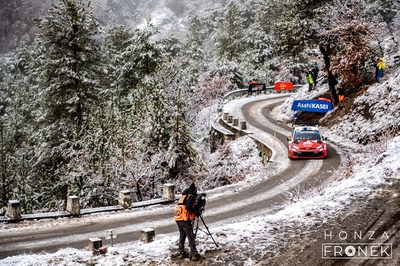 Sami Pajari - Marko Salminen
94º Rallye Automobile de Monte-Carlo 2026. Toyota GR Yaris Rally1 (Chasis #12). Abandonó por accidente en SS12 La Bréole / Bellaffaire 2 de 29,93 km.
Toyota Gazoo Racing WRT

Del 22 al 25 de Enero, Gap - Monaco.
Superficie: asfalto - nieve.

El Rally constaba de 4 etapas con un total de 1553.22 km de los que 339.15 km divididos en 17 tramos eran cronometrados.

Tomaron la salida 65 equipos, finaluizaron 48.

© Honza Fronek

Palabras clave: Toyota;Yaris;Rally1;Montecarlo;2026