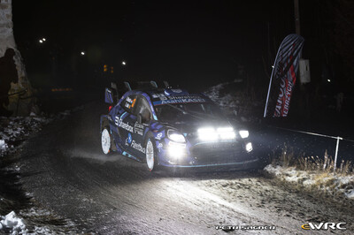 Grégoire Munster - Louis Louka
94º Rallye Automobile de Monte-Carlo 2026. Ford Puma Rally1 (MU 5858). Abandonó por avería mecánica en SS14 Col de Braus / La Cabanette 1 de 12,5 km.
M-Sport Ford WRT

Del 22 al 25 de Enero, Gap - Monaco.
Superficie: asfalto - nieve.

El Rally constaba de 4 etapas con un total de 1553.22 km de los que 339.15 km divididos en 17 tramos eran cronometrados.

Tomaron la salida 65 equipos, finaluizaron 48.

© Petr Sagner

Palabras clave: Ford;Puma;Rally1;Montecarlo;2026