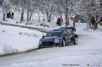 Grégoire Munster - Louis Louka
94º Rallye Automobile de Monte-Carlo 2026. Ford Puma Rally1 (MU 5858). Abandonó por avería mecánica en SS14 Col de Braus / La Cabanette 1 de 12,5 km.
M-Sport Ford WRT

Del 22 al 25 de Enero, Gap - Monaco.
Superficie: asfalto - nieve.

El Rally constaba de 4 etapas con un total de 1553.22 km de los que 339.15 km divididos en 17 tramos eran cronometrados.

Tomaron la salida 65 equipos, finaluizaron 48.

© Petr Sagner

Palabras clave: Ford;Puma;Rally1;Montecarlo;2026