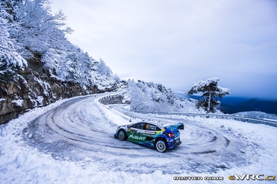 Josh McErlean - Eoin Treacy
94º Rallye Automobile de Monte-Carlo 2026. Ford Puma Rally1 (YX22 FCE). Abandonó por daños de accidente en SS17 La Bollène-Vésubie / Moulinet 2 (Powerstage) de 23,45 km.
M-Sport Ford WRT

Del 22 al 25 de Enero, Gap - Monaco.
Superficie: asfalto - nieve.

El Rally constaba de 4 etapas con un total de 1553.22 km de los que 339.15 km divididos en 17 tramos eran cronometrados.

Tomaron la salida 65 equipos, finaluizaron 48.

© Bastien Roux

Palabras clave: Ford;Puma;Rally1;Montecarlo;2026