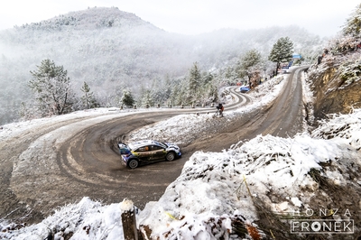 Josh McErlean - Eoin Treacy
94º Rallye Automobile de Monte-Carlo 2026. Ford Puma Rally1 (YX22 FCE). Abandonó por daños de accidente en SS17 La Bollène-Vésubie / Moulinet 2 (Powerstage) de 23,45 km.
M-Sport Ford WRT

Del 22 al 25 de Enero, Gap - Monaco.
Superficie: asfalto - nieve.

El Rally constaba de 4 etapas con un total de 1553.22 km de los que 339.15 km divididos en 17 tramos eran cronometrados.

Tomaron la salida 65 equipos, finaluizaron 48.

© Honza Fronek

Palabras clave: Ford;Puma;Rally1;Montecarlo;2026