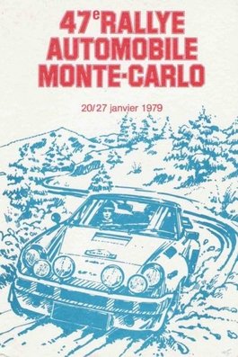 47º Rallye Automobile de Monte-Carlo 1979
Prueba 1 of the FIA World Rally Championship 1979 
Salida: 20 Enero 1979 en varias ciudades Europeas
Final: 26 Enero 1979 en Monte-Carlo
Superficie: Asfalto en ocasiones cubierto de nieve y/o hielo
El Rally tenia un total de 4840 km de los que 619 km divididos en 30 tramos, eran especiales (1 de ellos fue cancelado SS13 St Barthelemy de 19 Km).
Se inscribieron 255 participantes, tomaron la salida 233, finalizaron 84.
Palabras clave: Montecarlo;1979