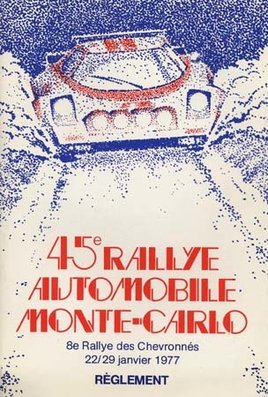 45º Rallye Automobile de Monte-Carlo 1977
Del 22 al 28 de Enero, Monte-Carlo .
Superficie: asfalto - nieve.

El Rally tenia un total de 4800 km de los que 540.50 km divididos en 27 tramos eran especiales (una de ellas fue cancelada SS2 Col de Fontbelle de 35.00 Km).

Se inscribieron 217 equipos, tomaron la salida 198, finalizaron 118 en lista, llegaron 47 en meta.
Palabras clave: Montecarlo;1977;detalles