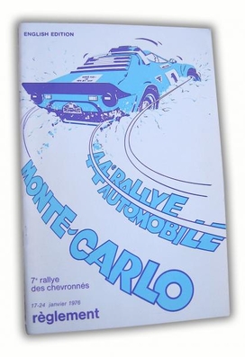 44º Rallye Automobile de Monte-Carlo 1976
Reglamento.
Prueba 1 de FIA World Rally Championship 1976 

Salida: 17 Enero 1976 en varias ciudades Europeas

Final: 24 Enero 1976 en Monte-Carlo

El Rally tenia un total de 4500 km de los que 530.50 km divididos en 23 tramos eran especiales.

Se inscribieron 163 equipos, tomaron la salida 148, finalizaron 84.
Palabras clave: Montecarlo;detalles;1976