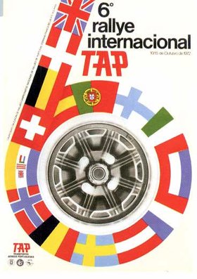 6º Rali Internacional TAP 1972 (Rally Portugal)
Del 10 al 15 de Octubre, Automóvil Club de Portugal.
Superficie: asfalto - tierra.

El Rally tenía un total de 397.60 km cronometrados divididos en 31 tramos especiales.

Tomaron la salida 104 equipos, finalizaron 20.

El dorsal 83# Alpine-Renault A110 (GA-34-13) de Vitor Colaço Marques sufrió un accidente durante la celebración del primer tramo, (SS1 Ruivaes de 8.50 km) en el que su copiloto José Arnaud falleció, D.E.P. / R.I.P.
@
Palabras clave: Portugal;1972